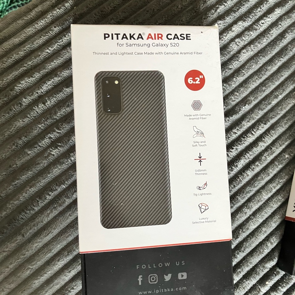 Black Air Case for Samsung Galaxy S20